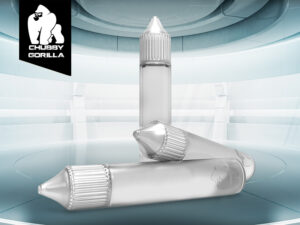 Original Chubby Gorilla Unicorn Bottle 30ml LDPE, transparent