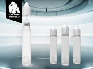 Original Chubby Gorilla Unicorn Bottle 30ml LDPE, transparent – Bild 2